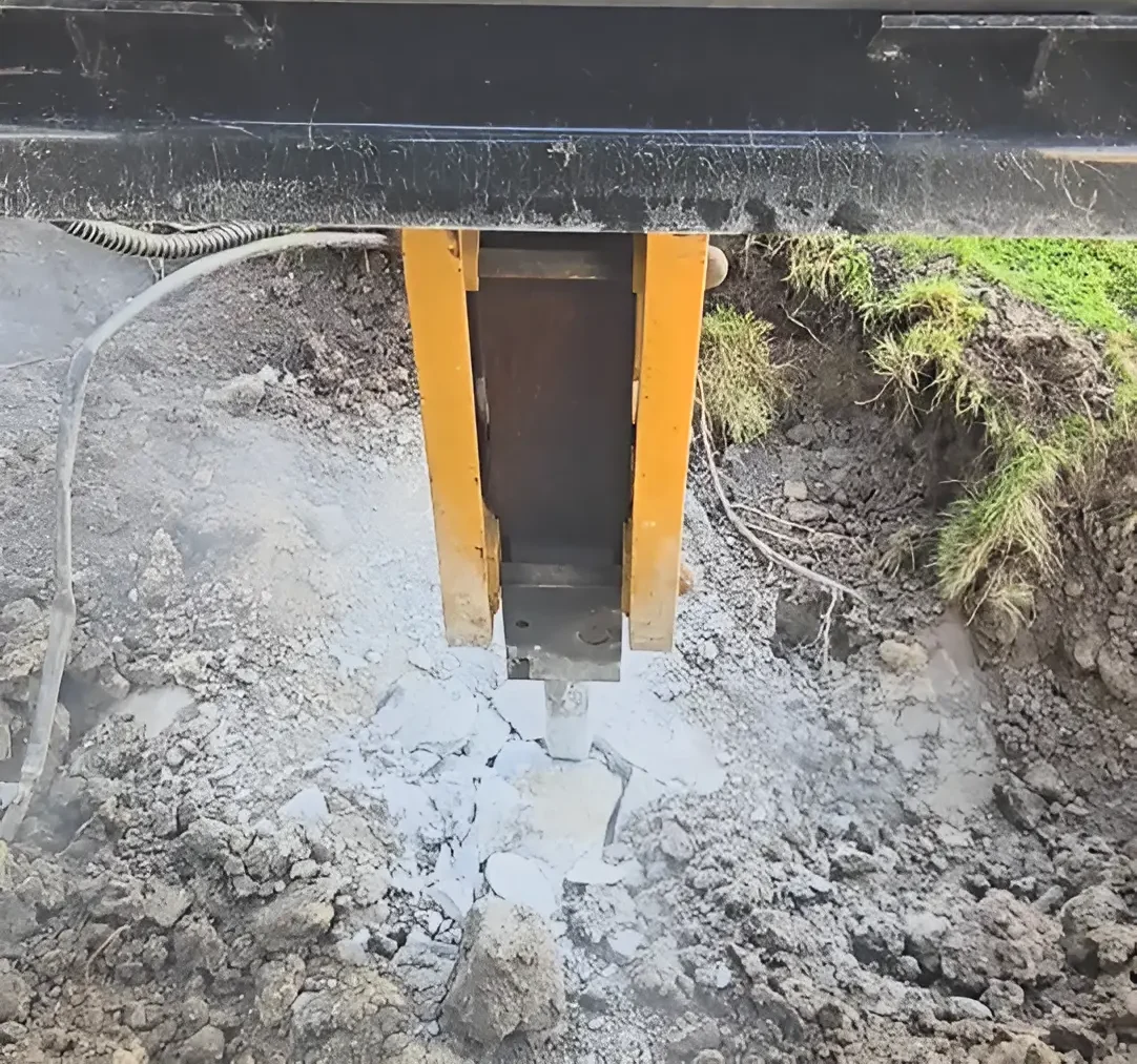 Démolition de béton